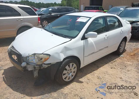 2004 Toyota Corolla Le from USA, damaged, VIN 1NXBR32E94Z267558